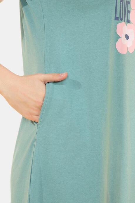 Amante Comfort Sleep Dress - Let Love In Print — image 5